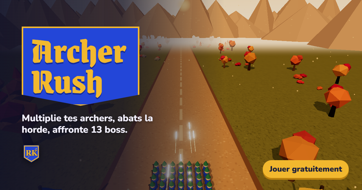 Archer Rush : une armée d'archers sur la route du château